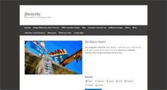 Desktop Screenshot of jbcoyote.com